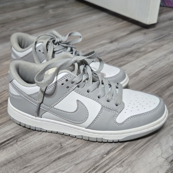 Nike Dunk Low RETRO "Grey Fog" DD1391-103 Sneakers Shoes  Woman Size 7 - Picture 4 of 15